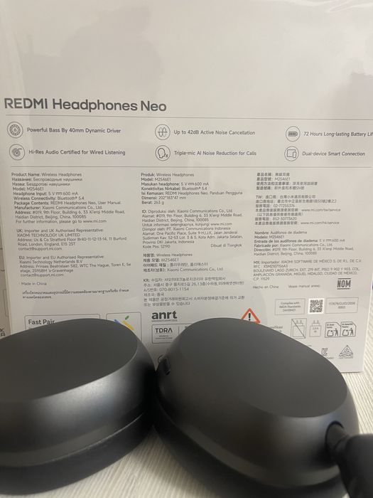 Original REDMI hearphones новый