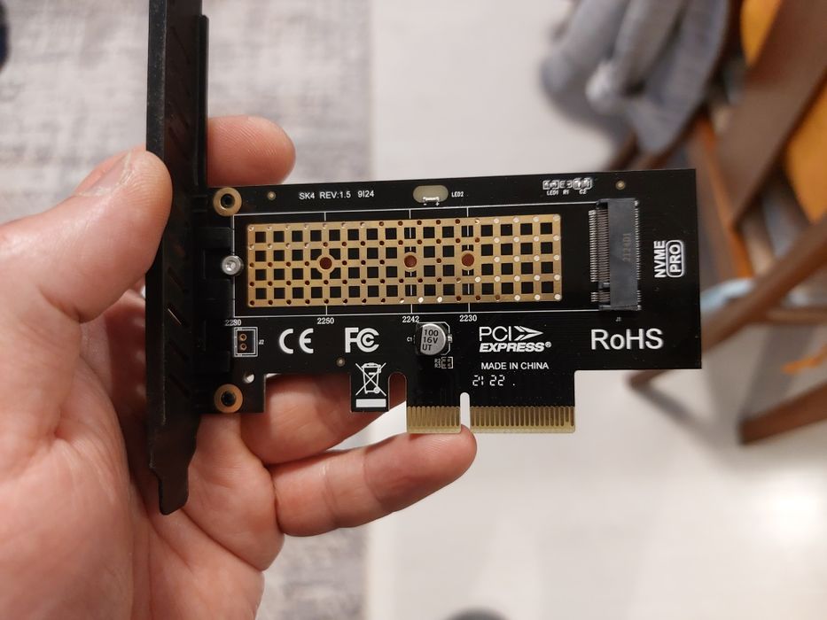 Преходник NVM to PCIe 4.0