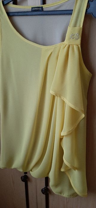 Жълта блуза на KENSOL