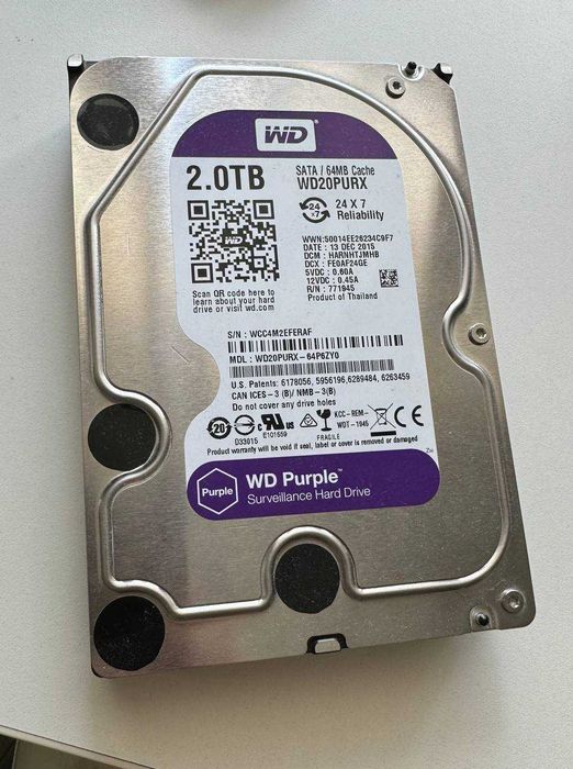Жесткий диск 2TB HDD новый