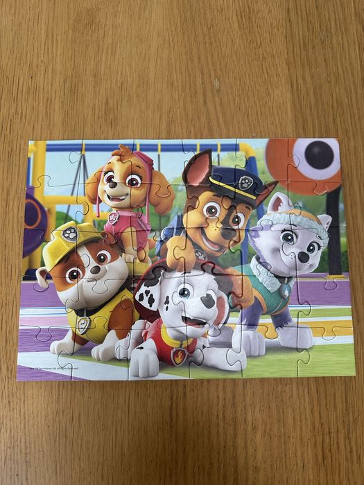 Комплект от 6 броя детски пъзели, 3+ години