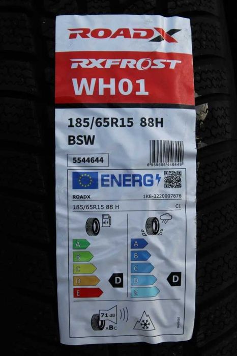 Anvelope iarna noi 185/65R15 88H, RoadX