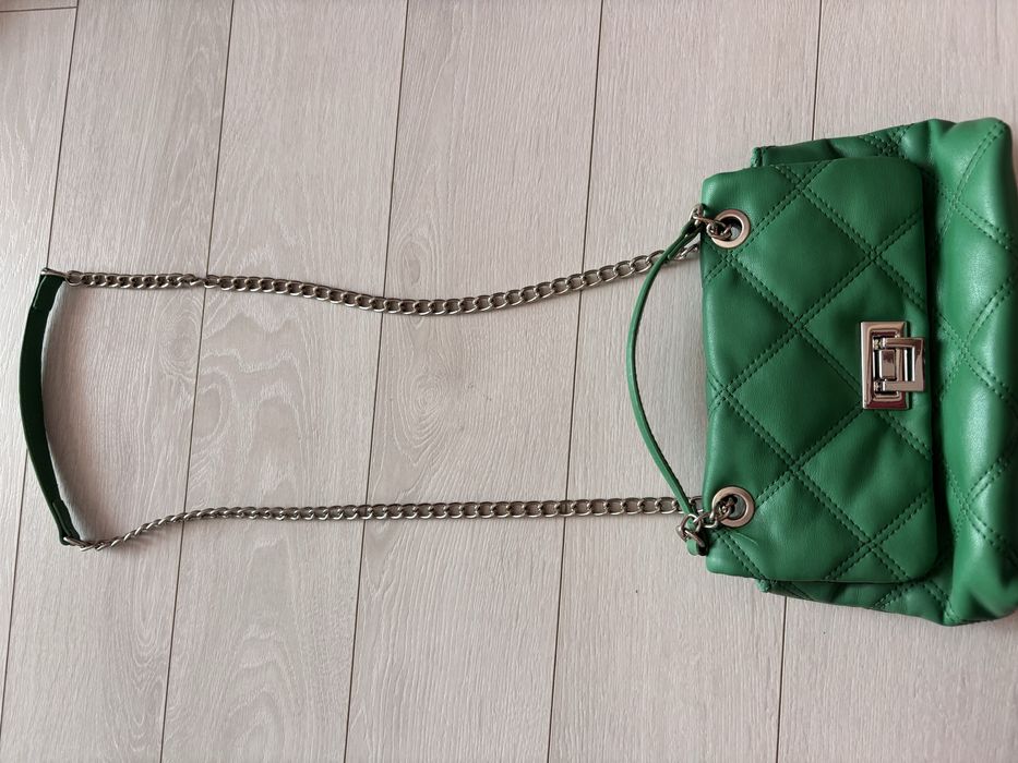 Дамска чанта - Зелена