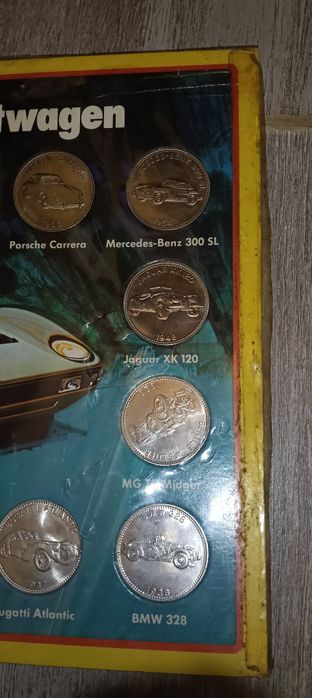 Monede jetoane Shell ani 1970 masini legendare