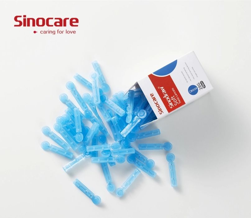 Lanset.√50 dona  Sinocare Eng yaxshi narxda