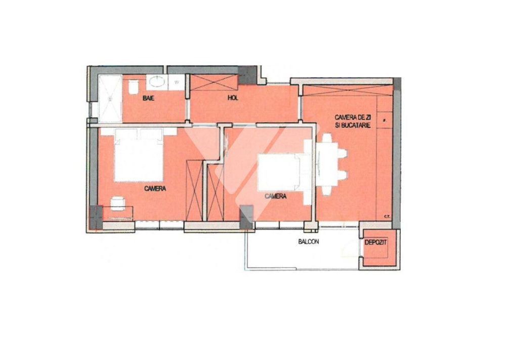 Apartament nou LA CHEIE 3 camere etaj 3 boxa si parcare Doamna Stanca — fotografia 2