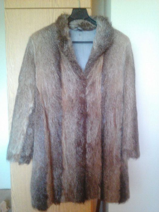 Кожено палто от нутрия
