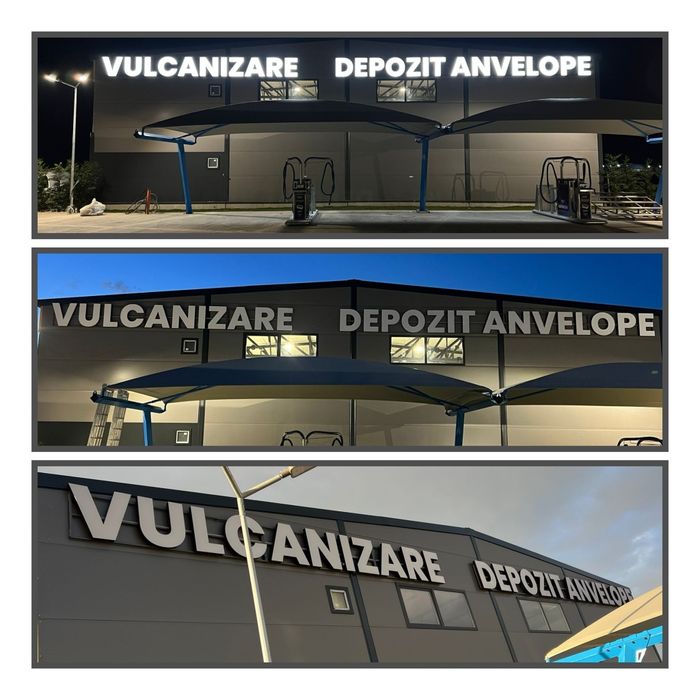 Casete si reclame luminoase, litere luminoase , panouri publicitare