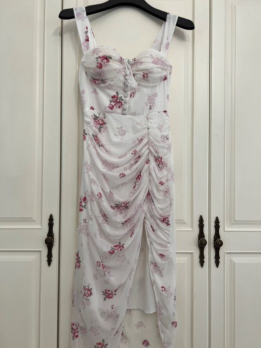 Летнее цветочное платье