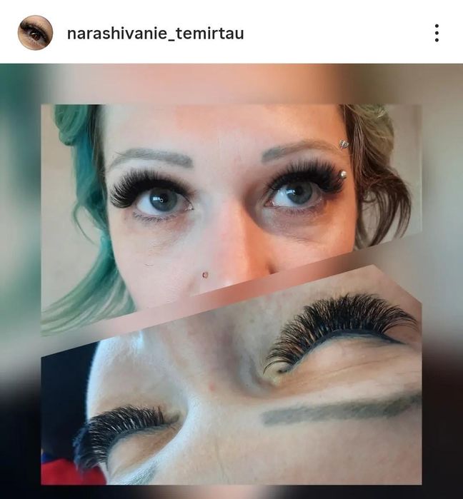 Наращивание ресниц быстро