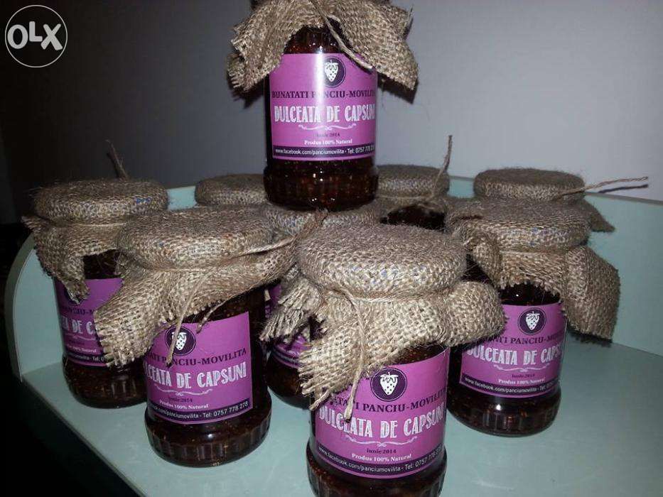 Dulceata de capsuni capsune- de casa, 100% naturala
