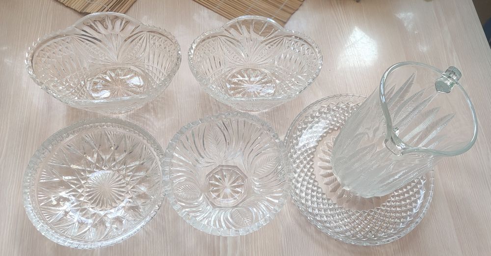 Хрустальные вазочки