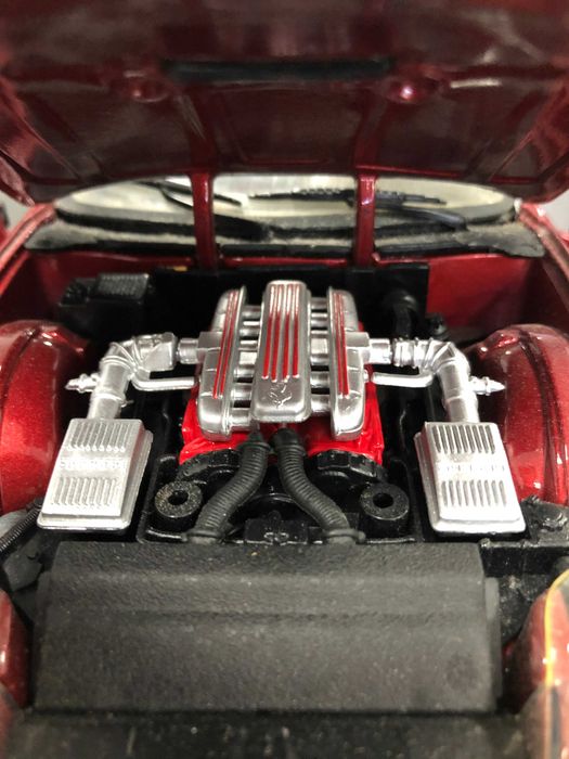 Метална колекционерска количка HOT WHEELS  FERRARI 550 MARANELLO 1:18