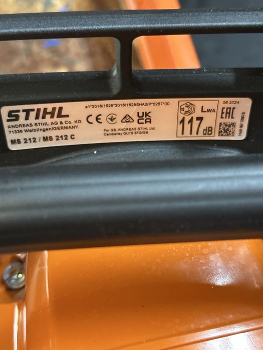 Drujba stihl ms 212 c