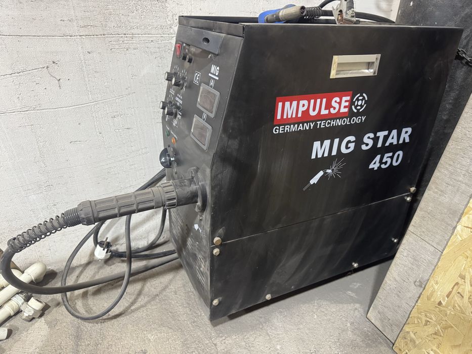 Продаётся сварочный полуавтомат KEMPPI IMPULSE MIG STAR 450