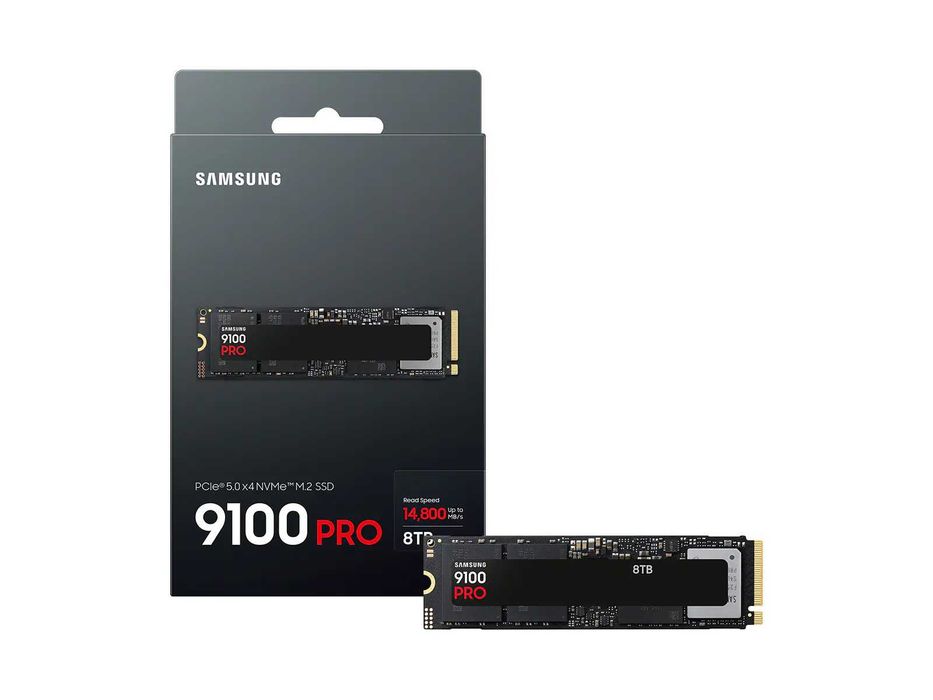 Hакопитель SSD Samsung 9100 PRO Black, 8 ТБ,