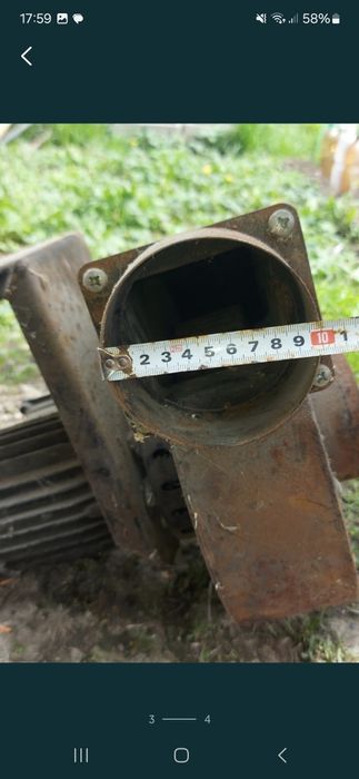 Продам электродвигатель с улиткой