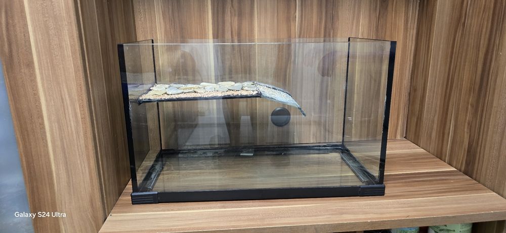 Acvariu țestoase cu filtru