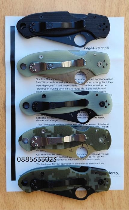 Spyderco Paramilitary 3 C223