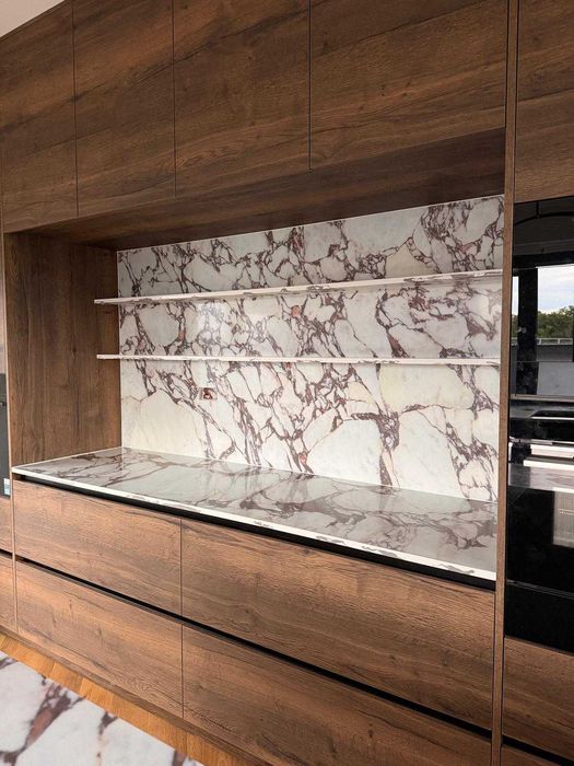 Quartz Calacatta Viola pentru blaturi de bucatarie si insula