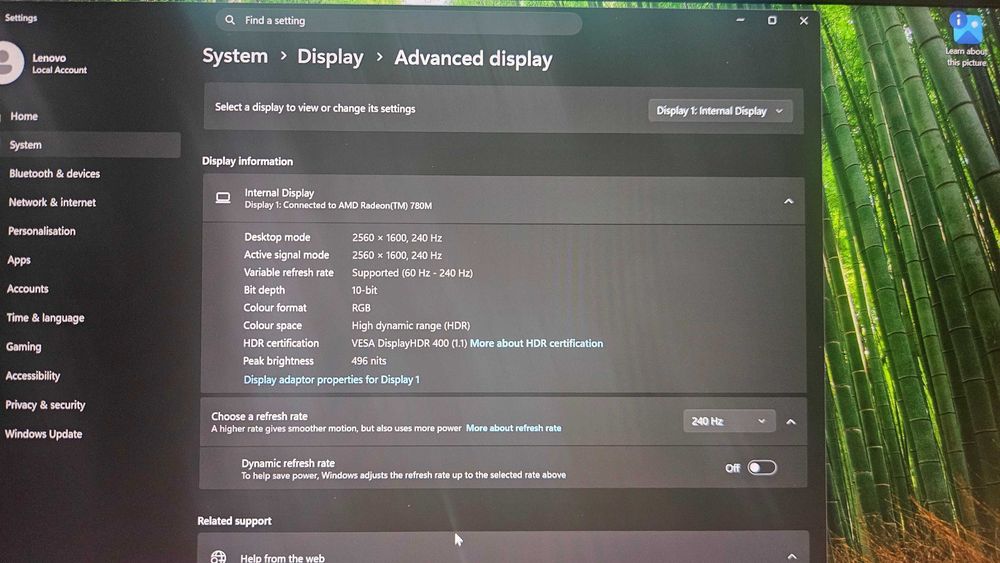Lenovo Legion Slim 7 4060 ryzen 7 16gb