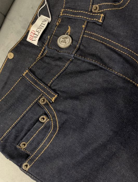 Blugi Red Valentino, mas 25(XS), slim,indigo,impecabili,noi, eticheta