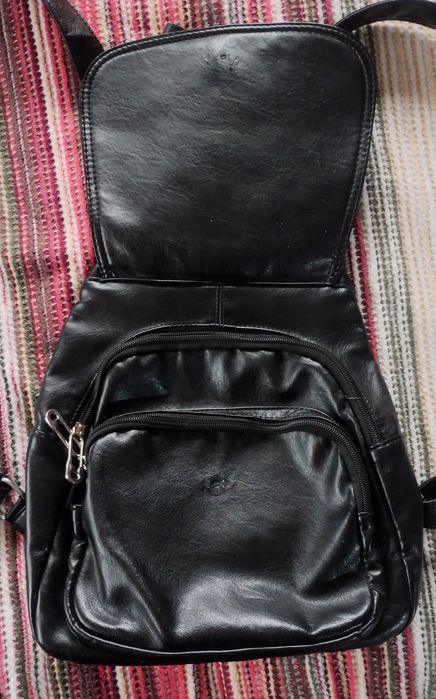 Дамска чанта/ раница от естествена кожа