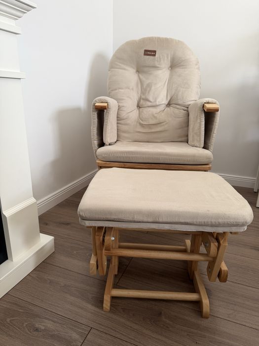 Fotoliu reglabil pentru alaptare ONINO Calm Me T05T, bej-maro