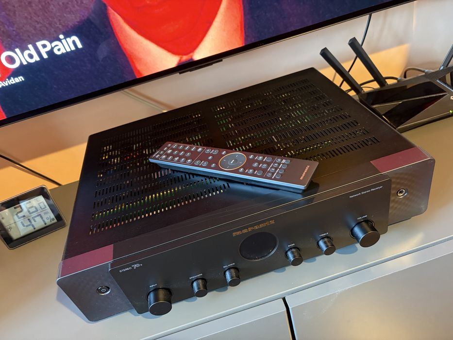 Sistem Audio HI-FI Boxe Wharfedale Linton 85 + Amplificator Marantz Stereo 70’s