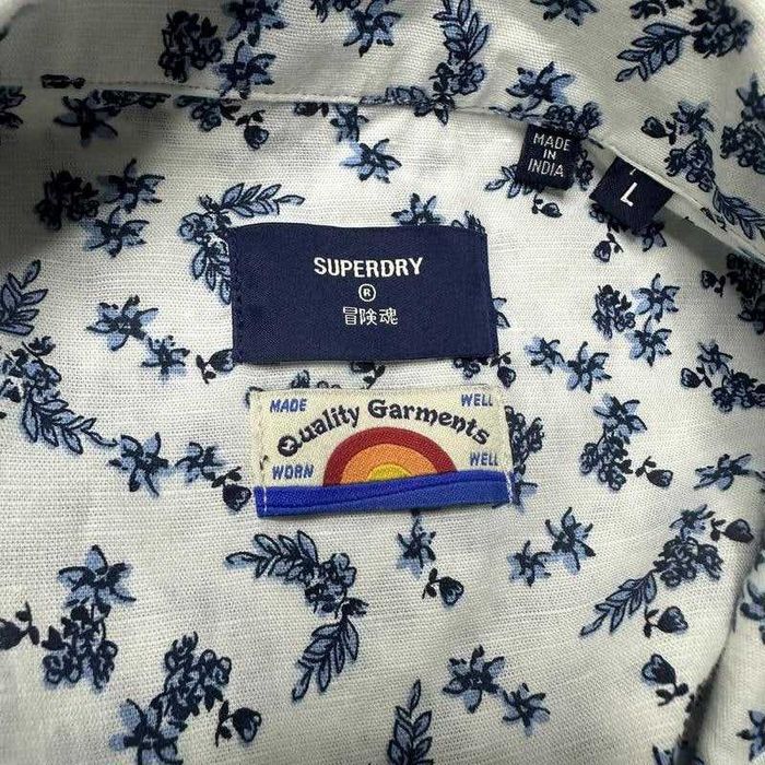 Мъжка лятна риза Superdry, размер L