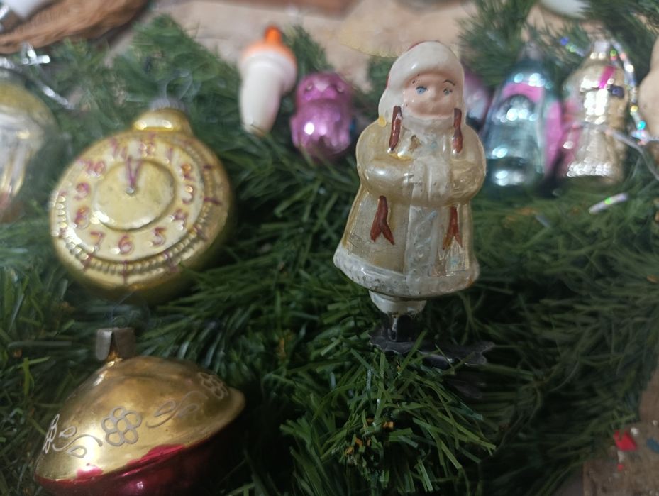 Ёлочные игрушки ссср