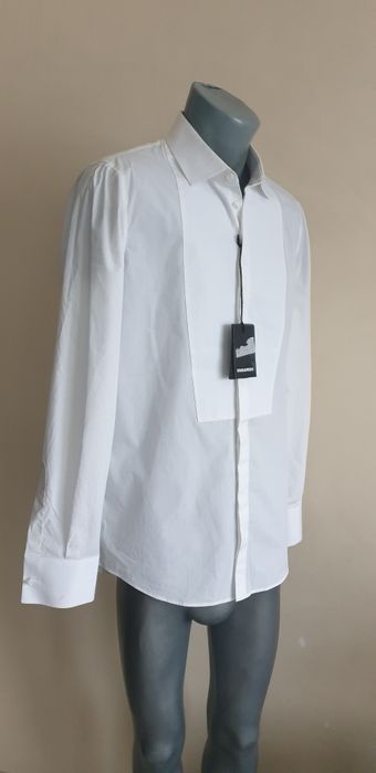 DQUARED2 Cotton Made In Italy Mens / 50 / L НОВО ! ОРИГИНАЛ Мъжка Риза