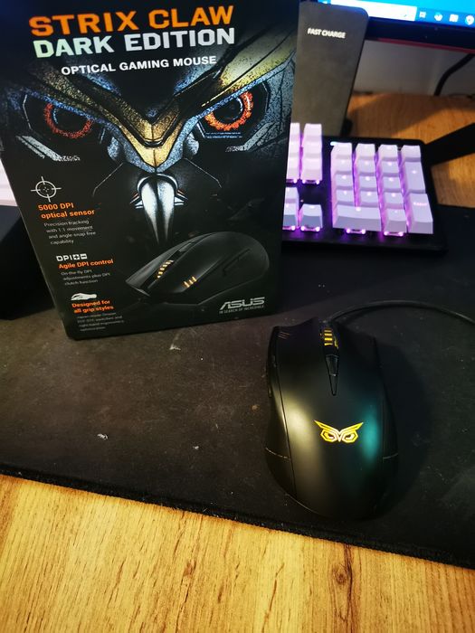 Mouse gaming Asus Strix Claw dark edition