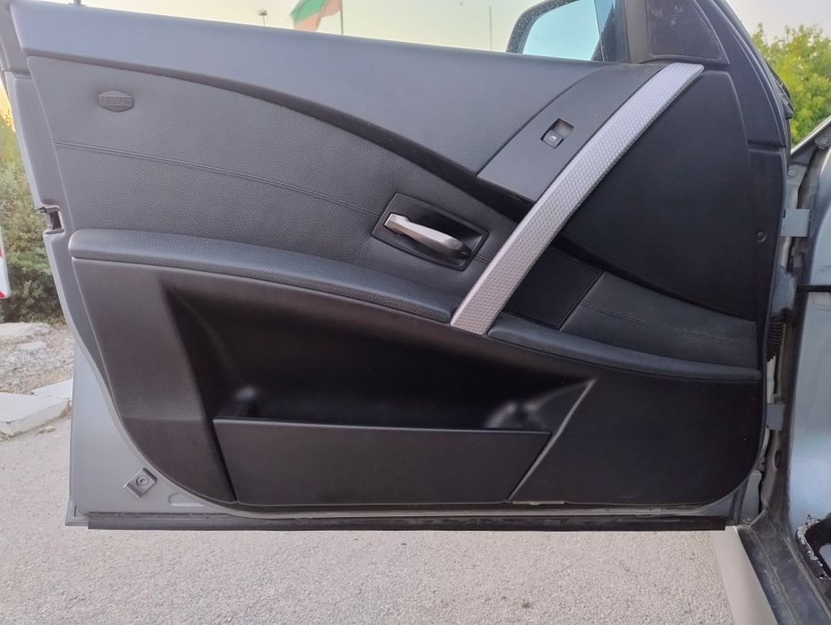 Черен кожен рекаро салон за BMW e60