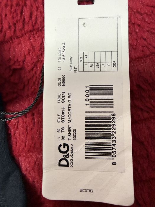 Tricou dama Dolce Gabbana 44 IT L nou cu eticheta