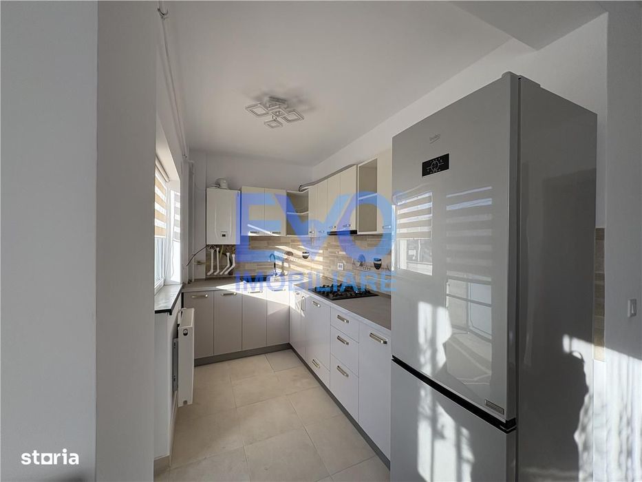 Apartament cu 3 camere, etajul 1, geam la baie, zona Visan Iasi geam l