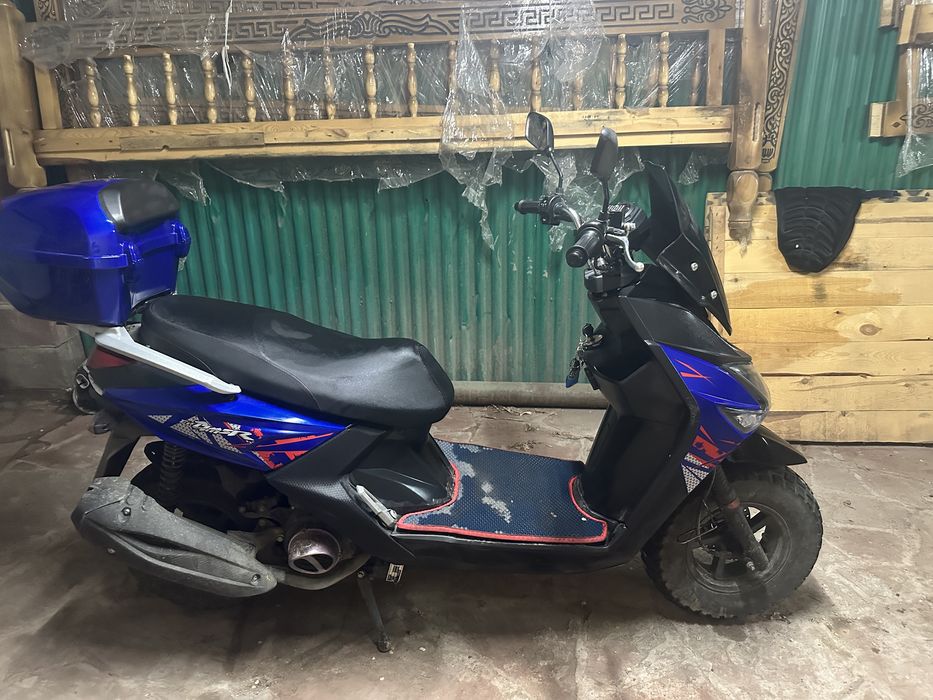 Мопед самурай.