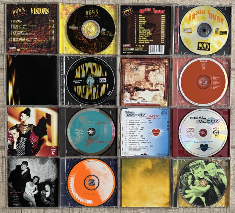 Pachet 4 Eurodance - Down Low/Real McCoy/Haddaway/Intermission/Rednex