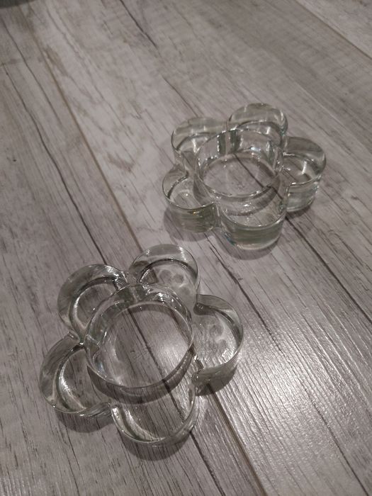 Подсвечники стеклянные