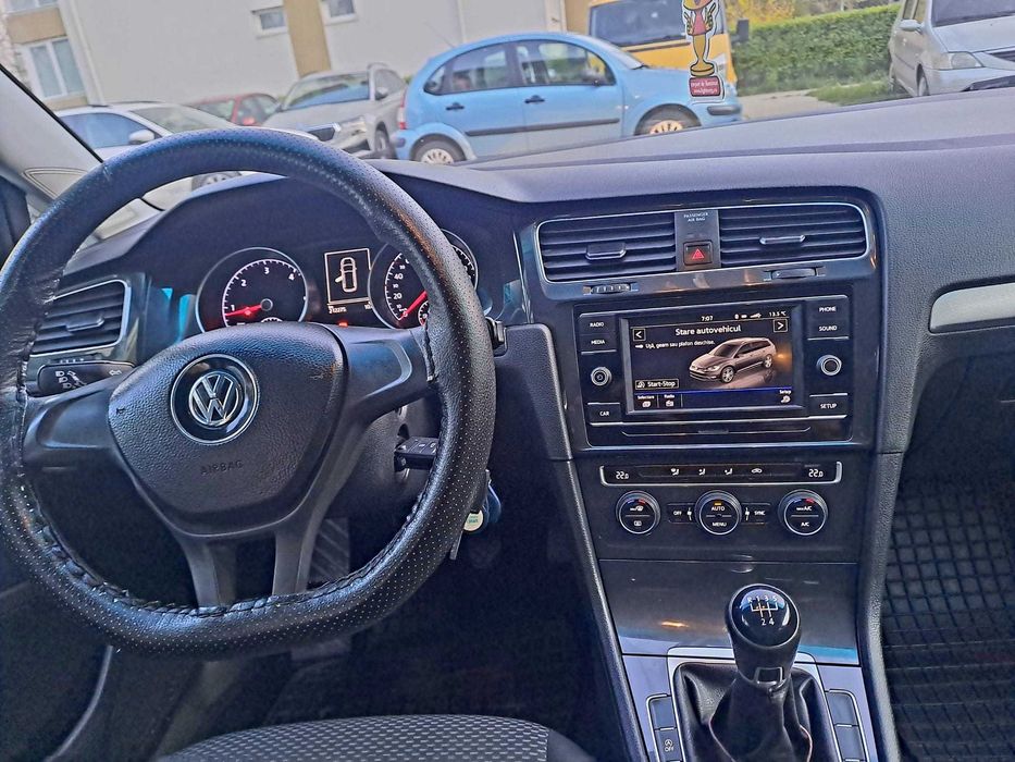 Golf 7 FL, 2019, usor avariat, stare buna in rest, intretinut