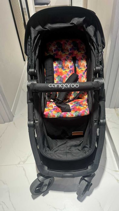 Комбинирана количка CANGAROO Stefanie 2в1 шарена