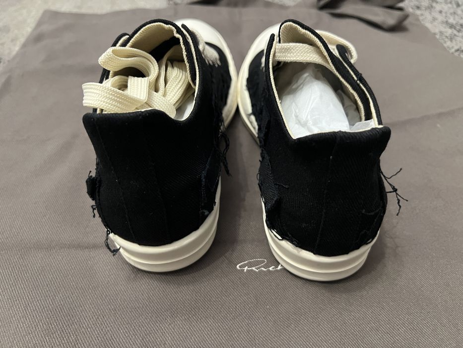 rick owens slashed low