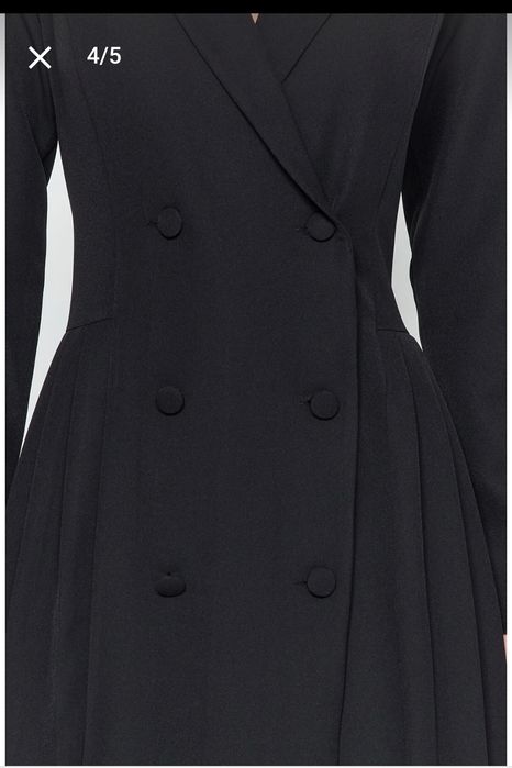 Rochie neagra tip sacou mărimea S / 34