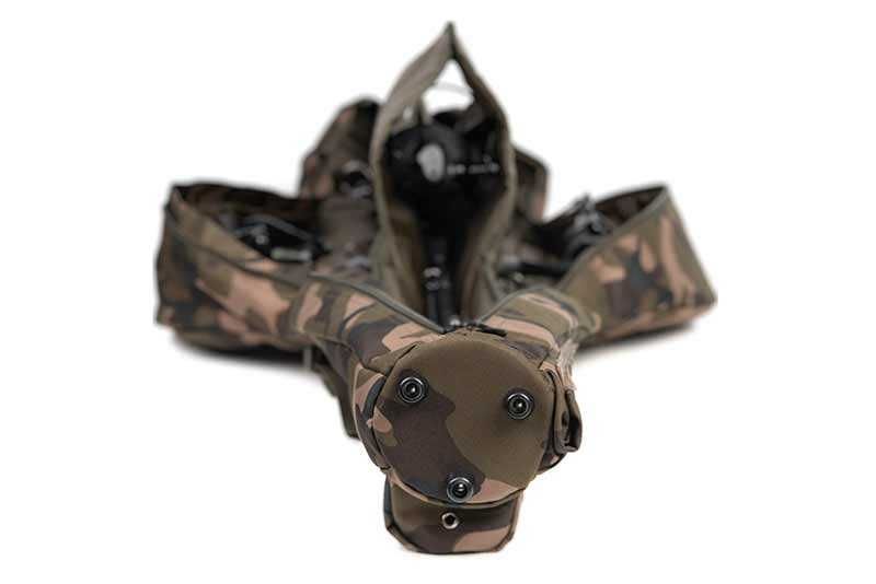 Троен шаранджийски калъф FOX Camolite