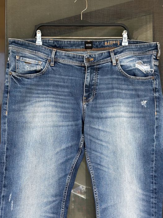 Мъжки дънки Hugo Boss (BOSS / Regular Fit) - размер W42 / L32 (XXL), Отлично състояние