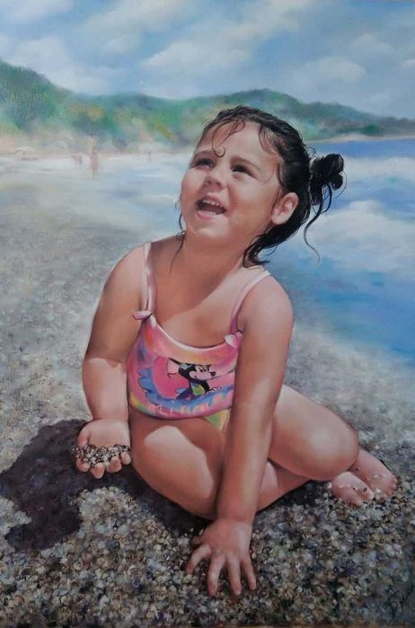 Рисувани портрети- пастелни, маслени и графични