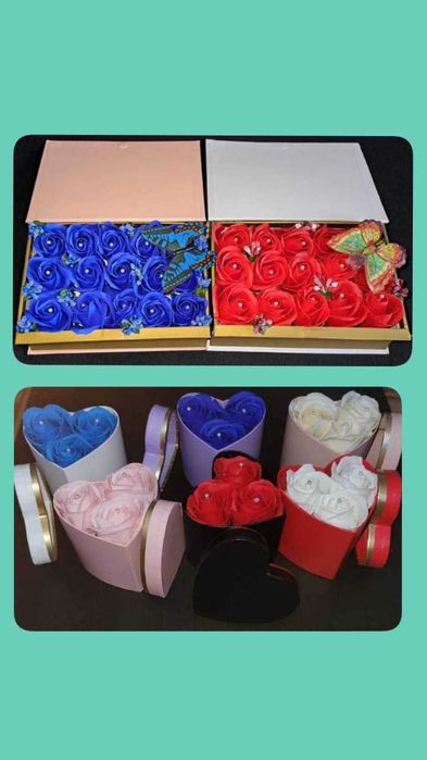 Cadouri flori din săpun