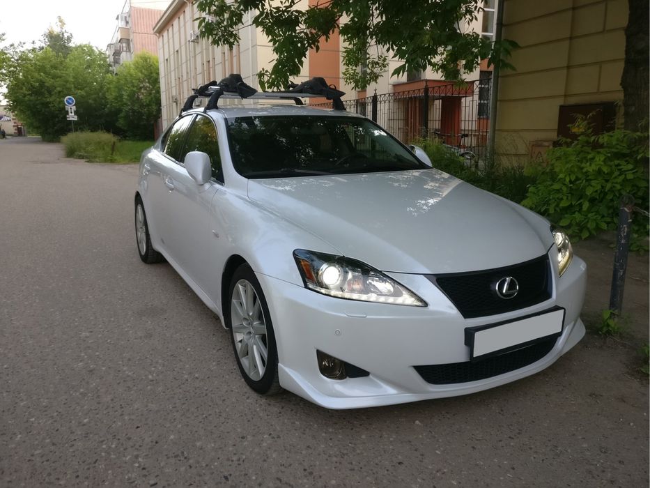 Губа передняя накладка IS350 lexus