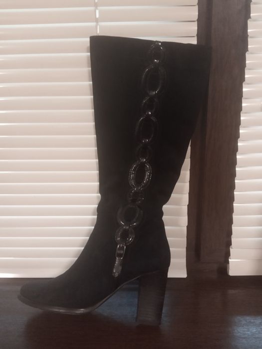 Сапоги замша.36 размер Respect