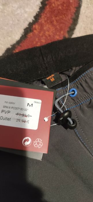 Pantaloni 3\4 softshell Trangoworld noi mar. S M